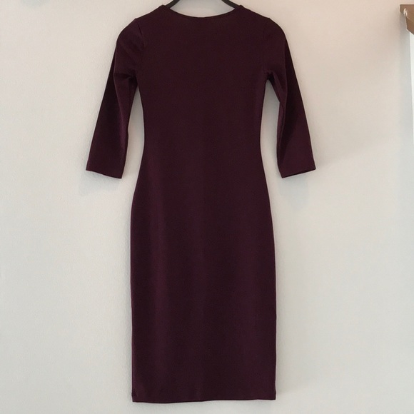 ✨SOLD ✨ H&M Body-con 3/4 Sleeve Dress - Picture 8 of 8